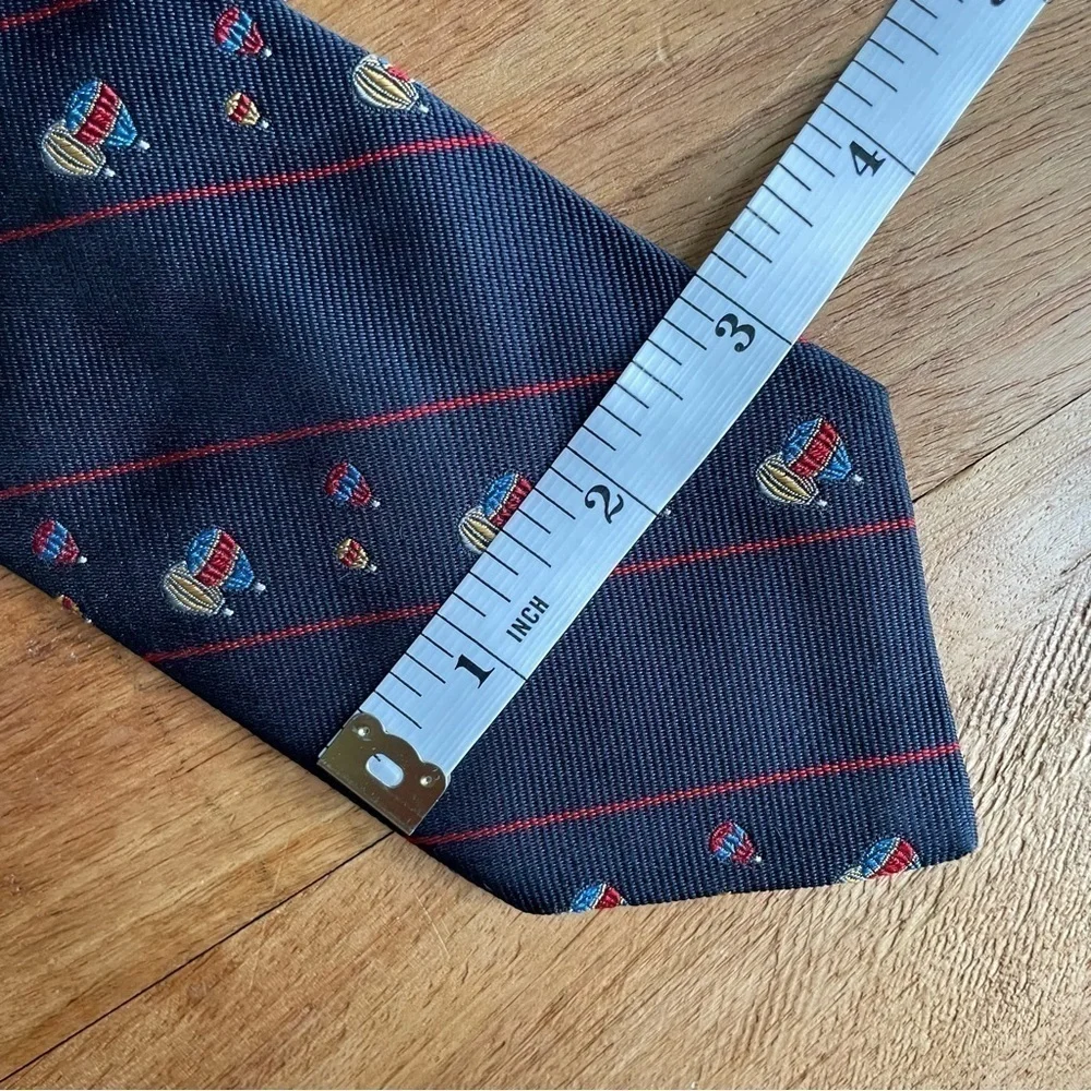 Vintage H. P. Scott Hot Air Balloon Novelty Silk Men’s Tie